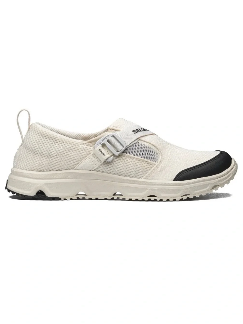 Salmon RX MOC 3.0 Nomad   white ﻿strap ﻿buckle fastening ﻿pull tab ﻿mesh panel